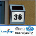 2015 new mordern outdoor solar lamp house number sign light series outdoor hanging led light